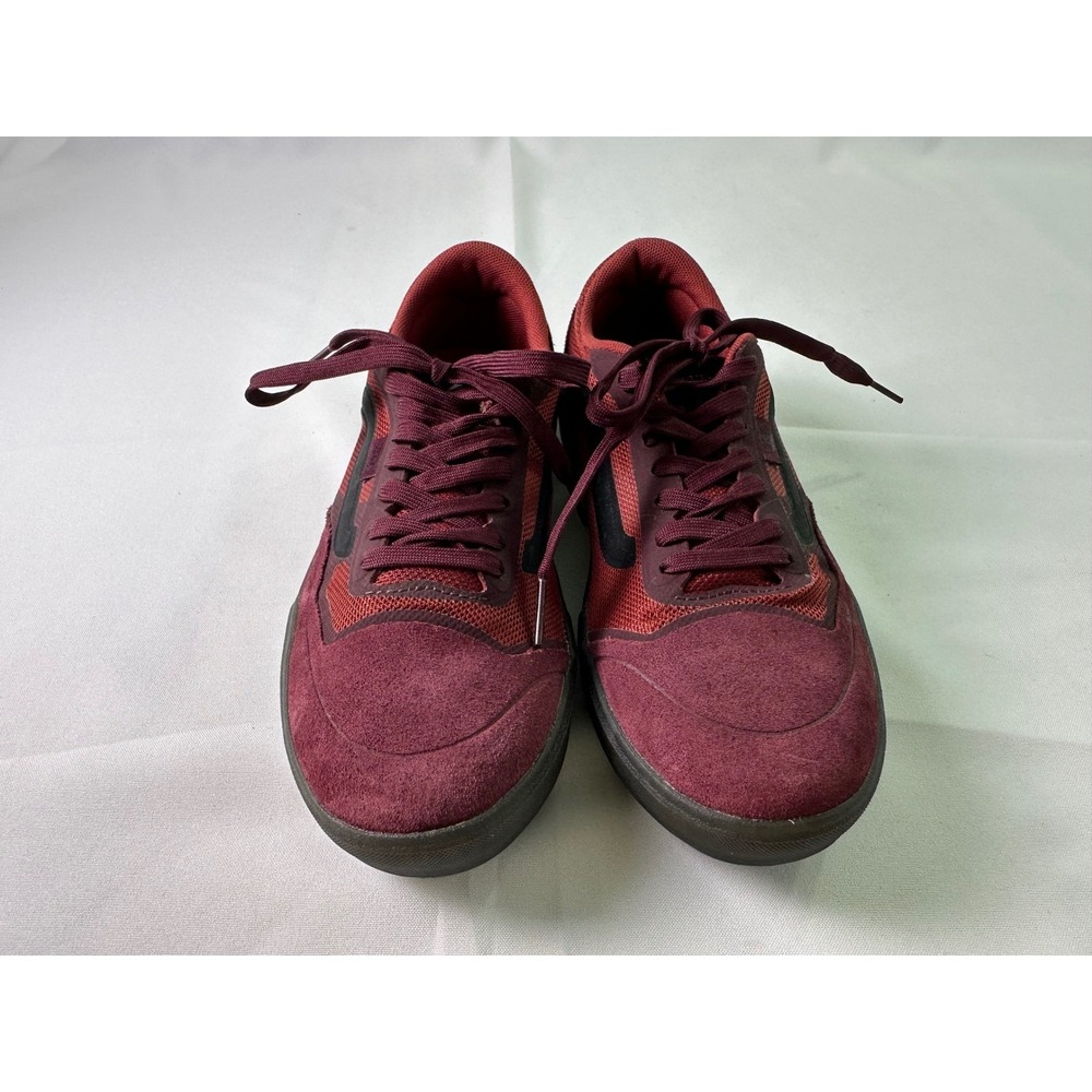 Vans AVE Pro Burgundy Suede Skate Shoes Mens Size 8 Skateboarding Sneakers - Picture 11 of 14